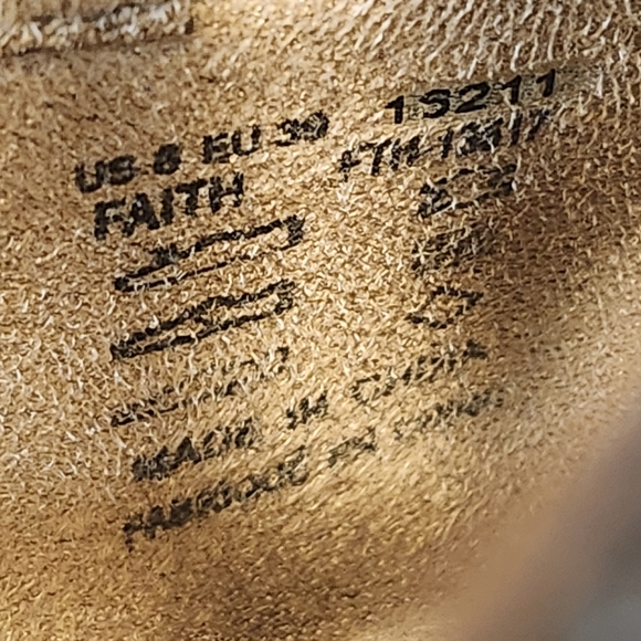 Taos Faith‎ Women's Brown Leather Slingback Low Heel Closed Toe Shoes Size 39 - Picture 11 of 16